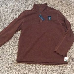 NWT Van Heusen sz LG bottom top sweater